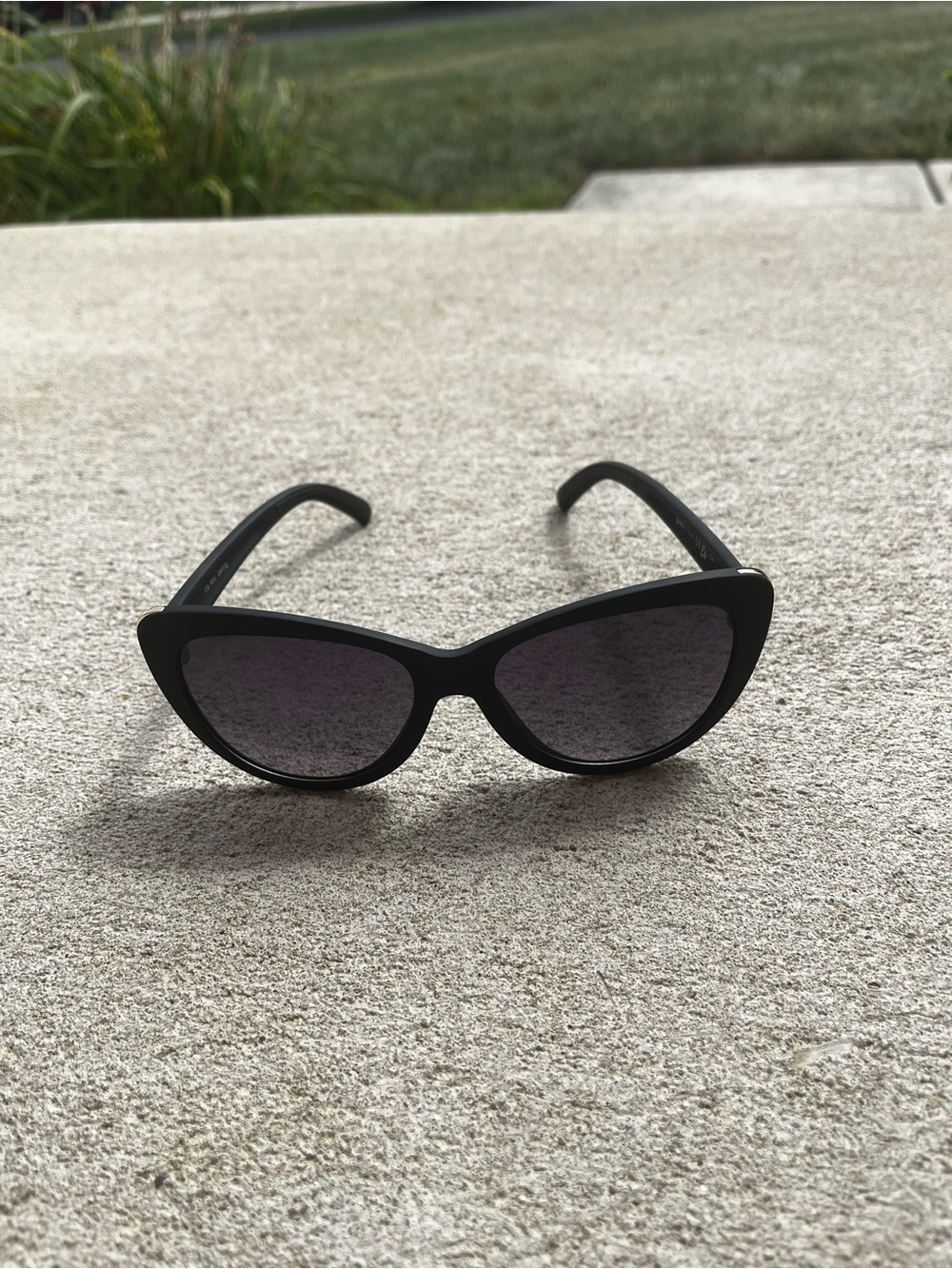 Goodr Black with Gold Accent Cat Eye Women's Sunglasses - Stylish and Sporty
